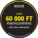 Nikon Pénzvisszatérítés